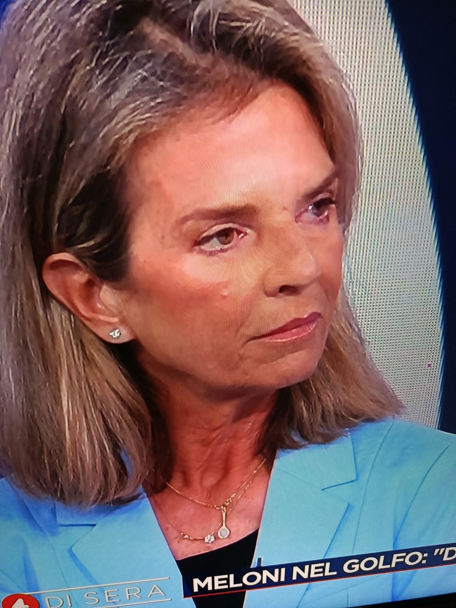 Questa sera c'è il gota della politica una cessa otturata con il cervello in menopausa e un coglione atrofizzato