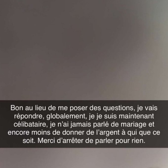 yabaleftonline's tweet photo. Nicolas Pepe has annnounced that he has ended his relationship with Teanna Trump. 

He announced the breakup today via Snapchat, stating he's now single. 

Be said: “Alright, instead of asking me questions, I’m going to answer. Overall, I am now single. I have never talked about marriage, and even less about giving money to anyone