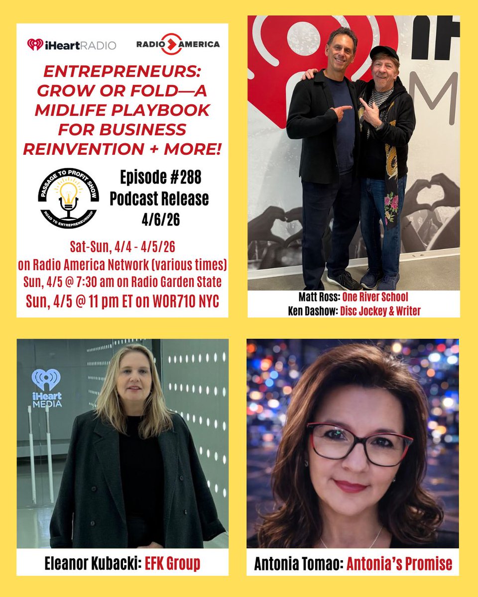 Passage to Profit Show - Road to Entrepreneurship tweet media