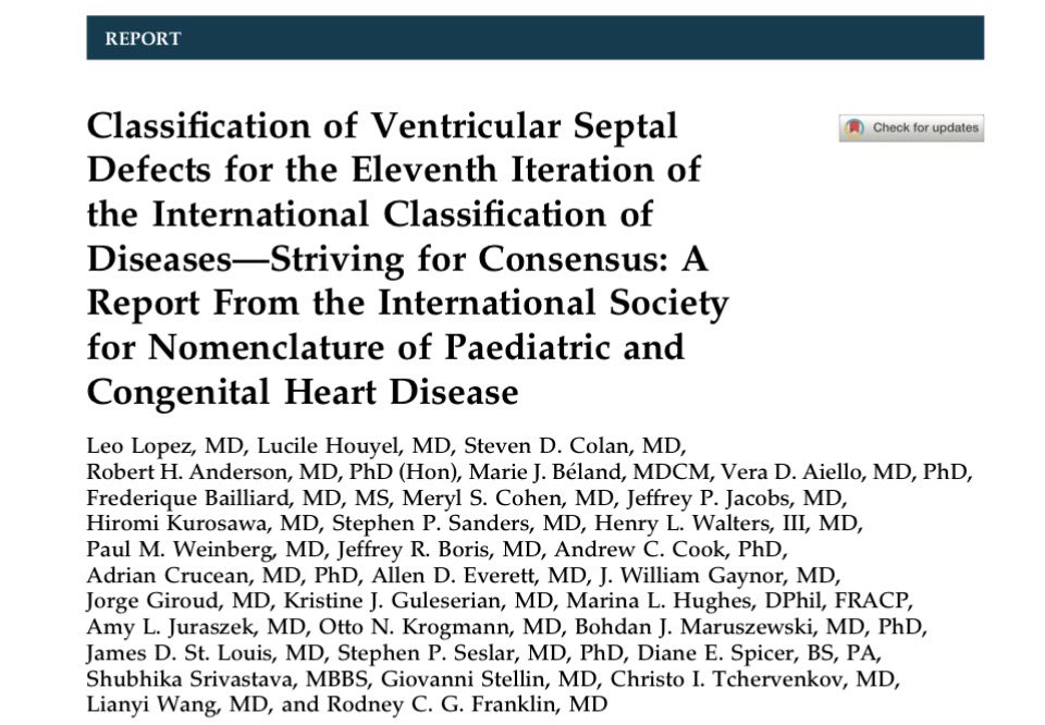 cardiopedhnn's tweet photo. @exp0sse @DrRajeshG1 @swatigar @OungSavly @iamritu @alex1708ander Using the International Society for Nomenclature of Pediatric &amp; #CHD, the type of interventricular communication shown in the images, is an #outlet_muscular_VSD wo malalignment (4.a.i-07.11.06)

#cardioped #pedsheart https://t.co/xldqACrs0g