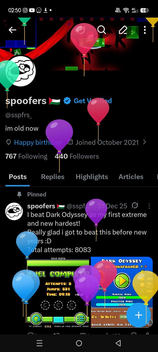 sspfrs_'s tweet photo. wow im 18 now https://t.co/z81zRcdPPN