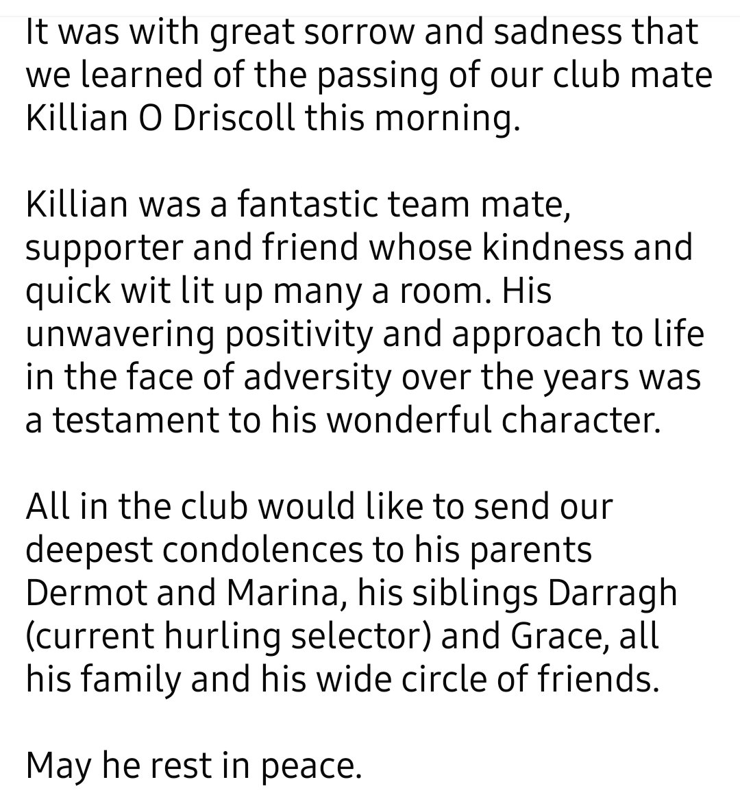 Buttevant GAA tweet media