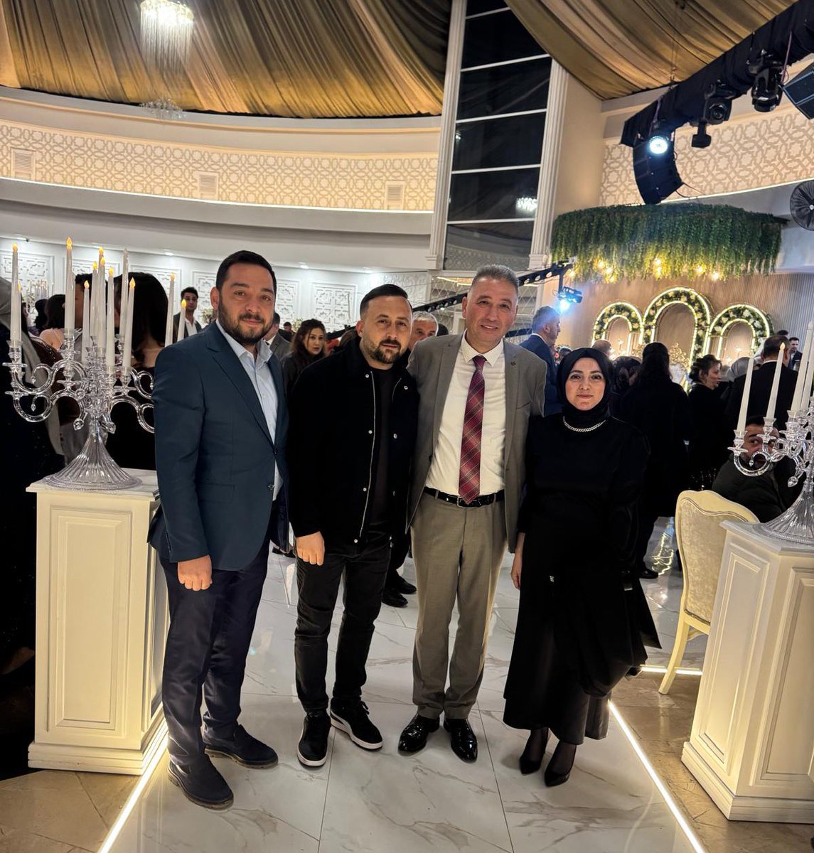 Önceki dönem AK Parti Keçiören İlçe Başkan Yardımcımız Osman Örenlioğlu’nun kıymetli evladı Dilara ve Gökhan kardeşimizin düğün merasimine katıldık.

Genç çiftimize bir ömür boyu mutluluklar diliyorum. Rabbim iki cihan saadeti nasip etsin.