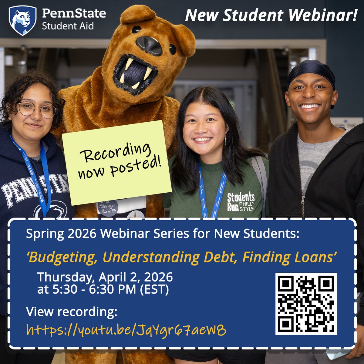 PSU Student Aid tweet media