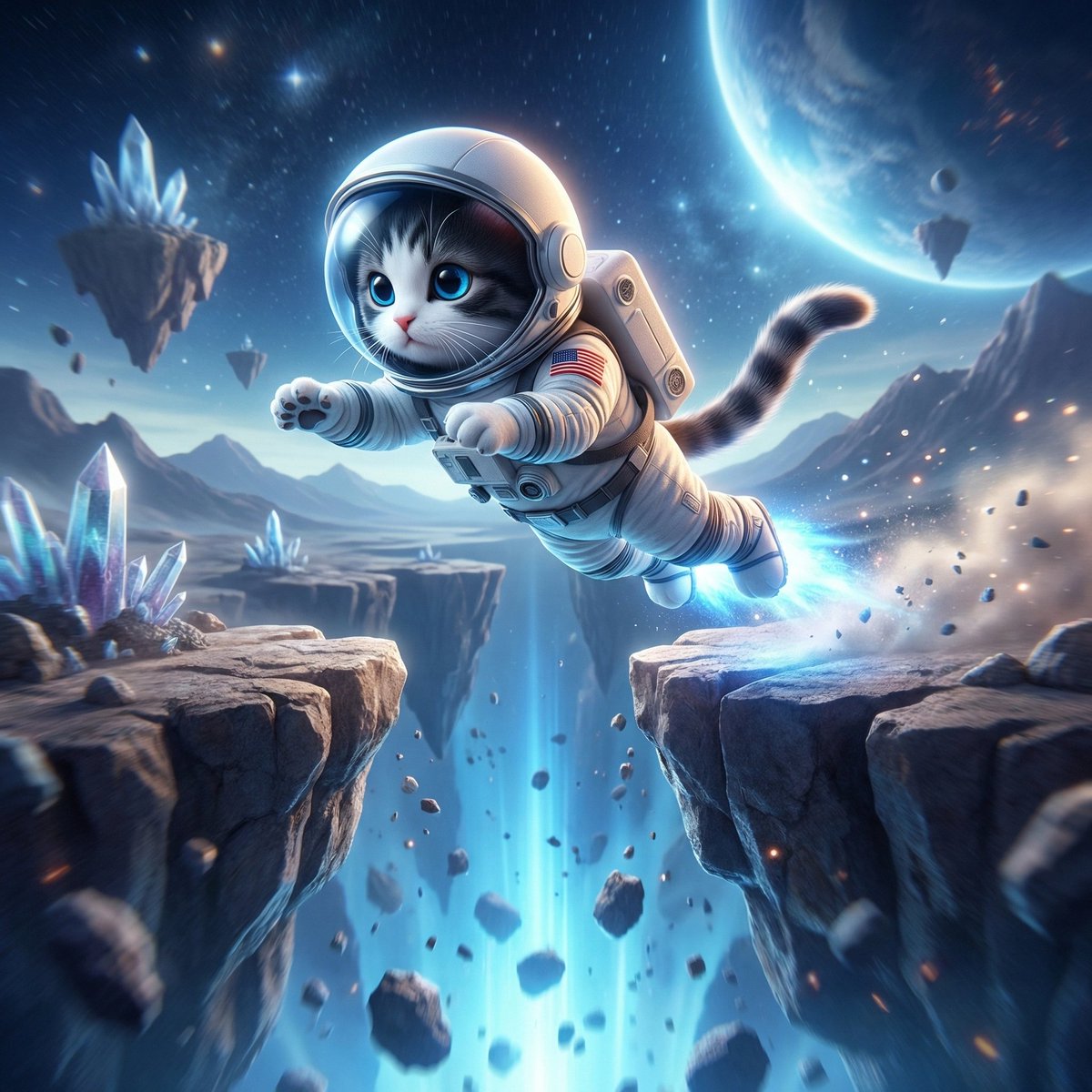 elonxcat's tweet photo. Some jumps arenโt safeโฆ but they define who you become.โ ๐๐ฅ
#ElonXCat #ActionScene #GravityLeap #Cinematic3D #UltraHD #SciFiAdventure #AstronautCat #EpicMoment #FuturisticArt #DigitalArt #HeroicJump #AlienPlanet #3DRendering #VisualStory #HighEnergy #SpaceAction #ConceptArt #NextLevel #FelineHero