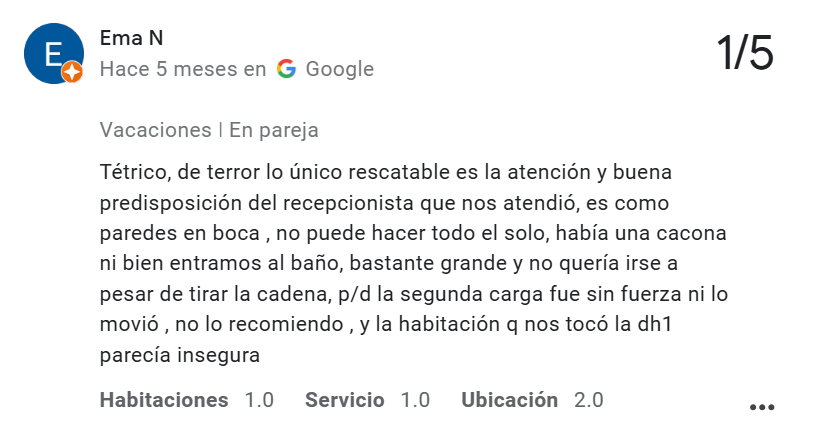 Opiniones Negativas tweet media