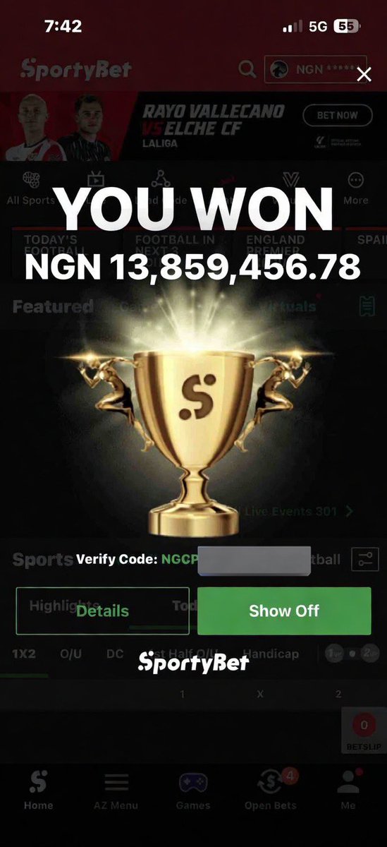 Moyin__oluwaaa's tweet photo. Today’s indeed a Good Friday 
Boom Boom Boom💥 💥💥

13 million won
16 million won
30 million total won 

1.5 million giveaway tonight,retweet and drop ID for 50k✅ https://t.co/S90NVs3Ova