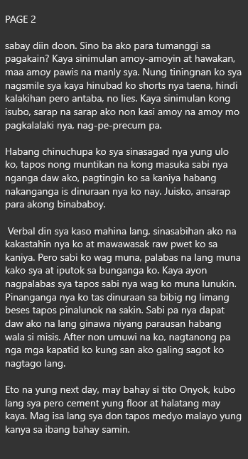 AlterOfan83223's tweet photo. Kinaladkad sa Labas ng gate ang pamangkin para doon babuyin

Pages 1-2
Sender: Shameless Pamangkin

#ConfessionOfanAlter882
#Incest https://t.co/rYF1qY6aCS