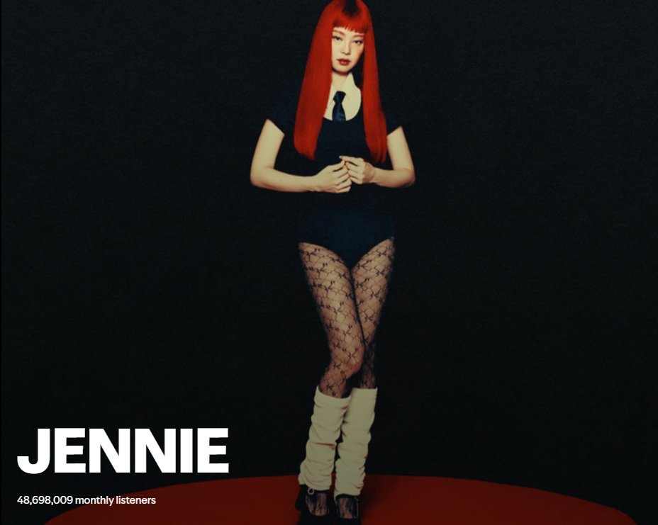 JENNIE on Spotify tweet media