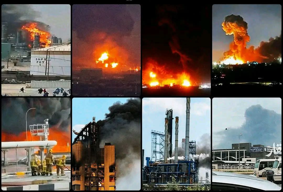 الكويت تحترق..الجيش الايراني يشن أعنف هجوم على دولة الكويت هذه الأثناء ..حيث تم تدمير كل محطات الكهرباء الرئيسية ومحطات تحلية المياه.