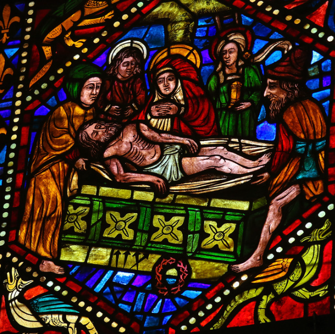 StAnneEpiscopal's tweet photo. At the ninth hour, Jesus cried out and gave himself into the Father’s hands. In this solemn hour, we pause in silence, remembering the depth of Christ’s love poured out for the world. #GoodFriday #HolyWeek #StAnnes #EpiscopalChurch ✝️ https://t.co/Pxkfqz8nZw