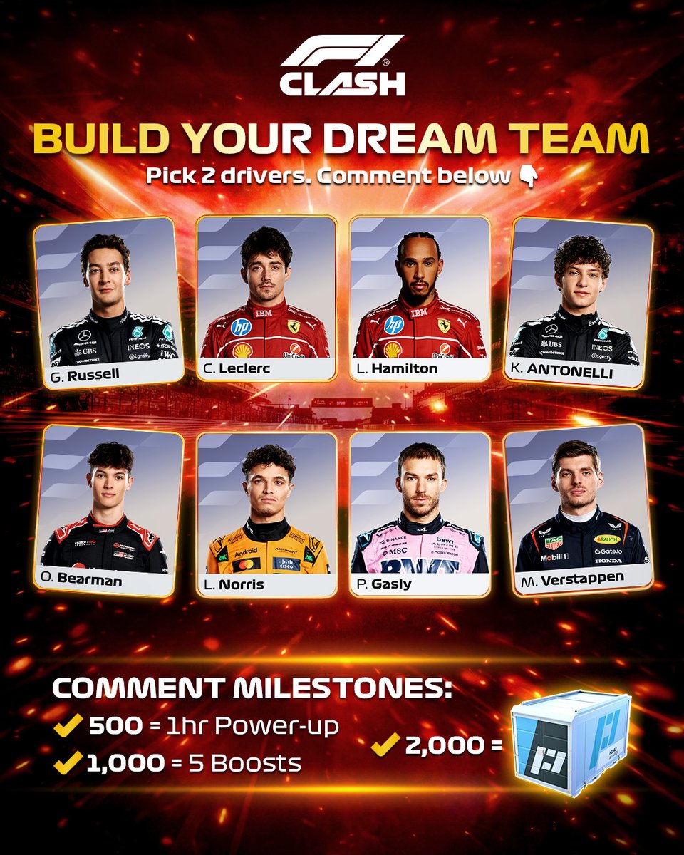 F1® Clash tweet media