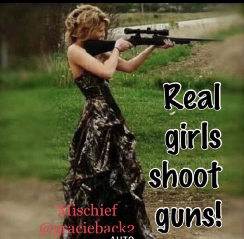 gracieback2's tweet photo. Real girls shoot guns ! https://t.co/IEhTWu0oIZ