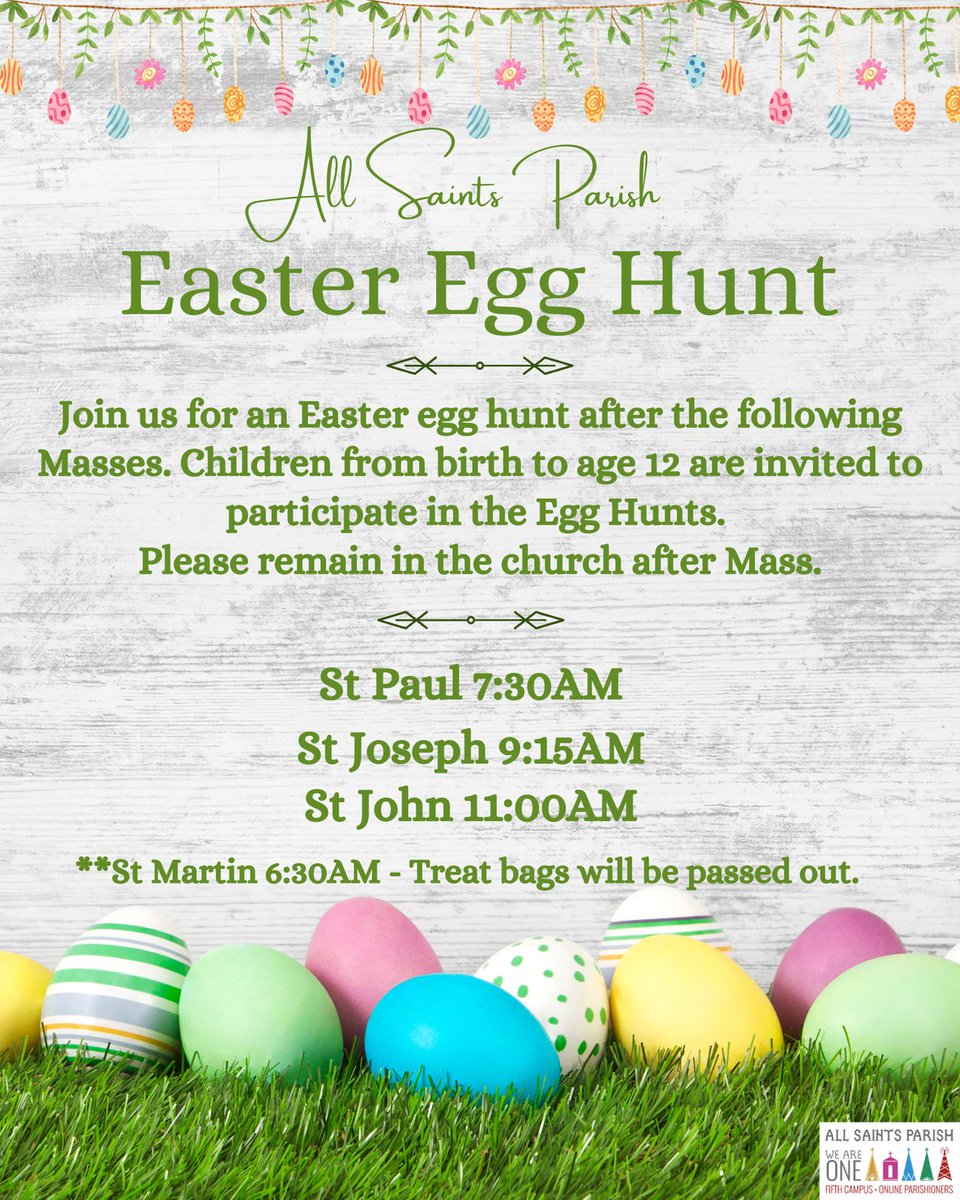 All Saints Parish tweet media