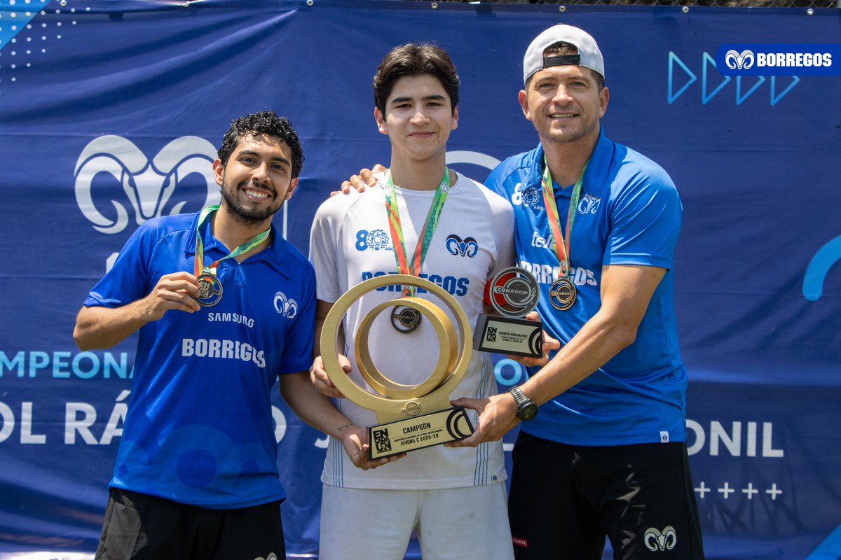 BorregosMty's tweet photo. 2026 UNDEFEATED NATIONAL CHAMPS ⚽️
El equipo de fútbol rápido de @PrepaTecMty se llevó el 🏆 Campeonato Nacional CONADEIP Juvenil C que se llevó a cabo en el @TECcampusCVA.
🌟MVP: Patricio Contreras
🌟Mejor defensiva
🌟Mejor ofensiva
#BorregosMty #BorregosEnCONADEIP #PrepaTec https://t.co/oJnpBXNFHo