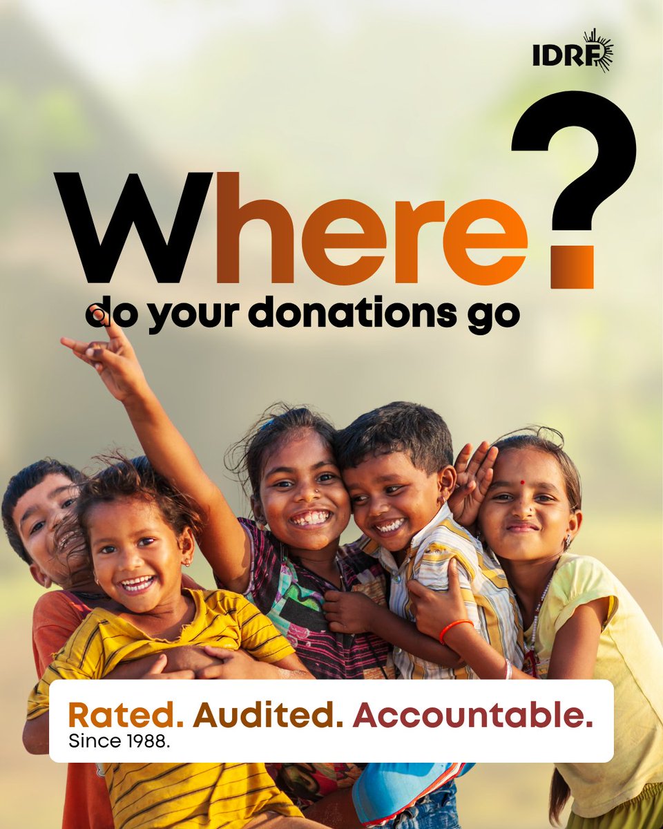 India Development and Relief Fund (IDRF) tweet media