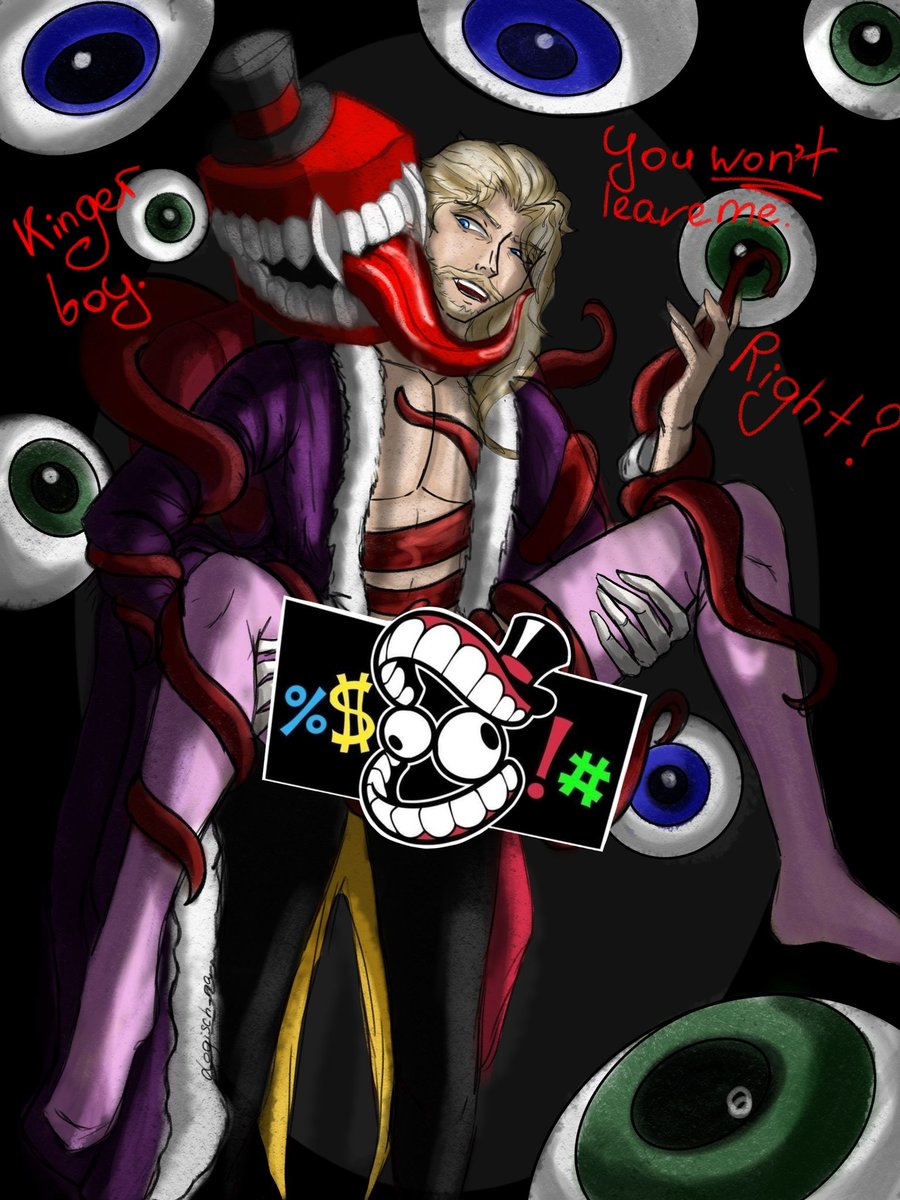 Logisch_na's tweet photo. Yeah, he don't leave Caine, right?

#royalteeth #tadcnsfw

Full👇 https://t.co/TLAPKs9vLf