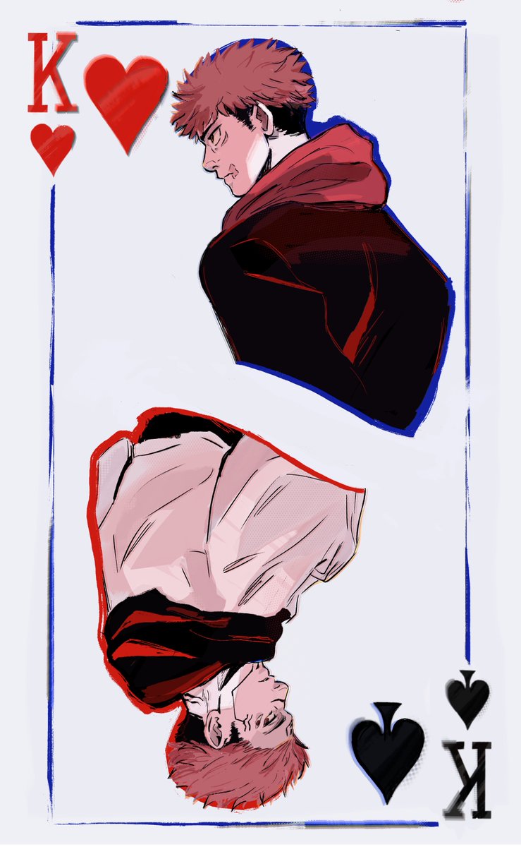 king of hearts ♥️
king of spades ♠️