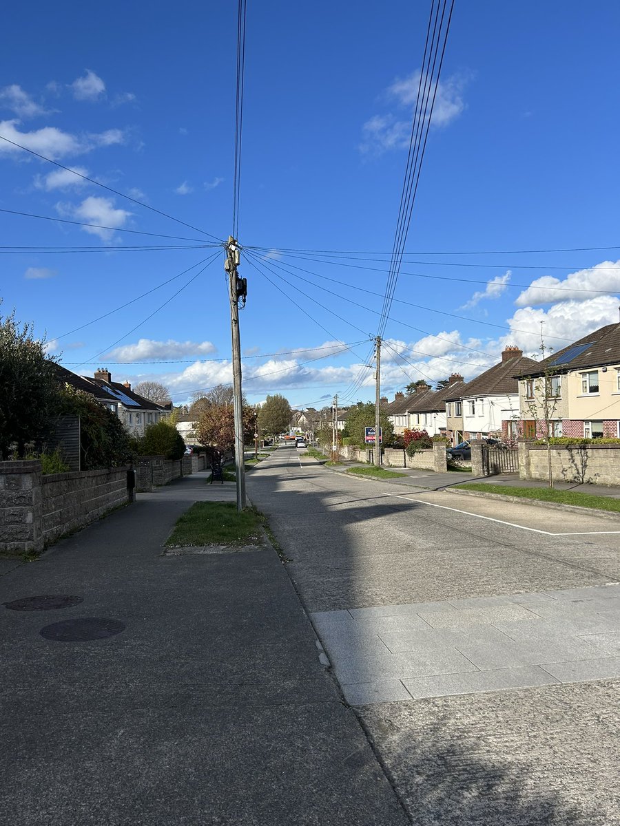 FergusPMcGrath's tweet image. Day 93 of 100 / Round 8 ✅

The calm before the storm (Dave), in the suburbs of SoCoDub. 

#100DaysOfWalking
#Mild