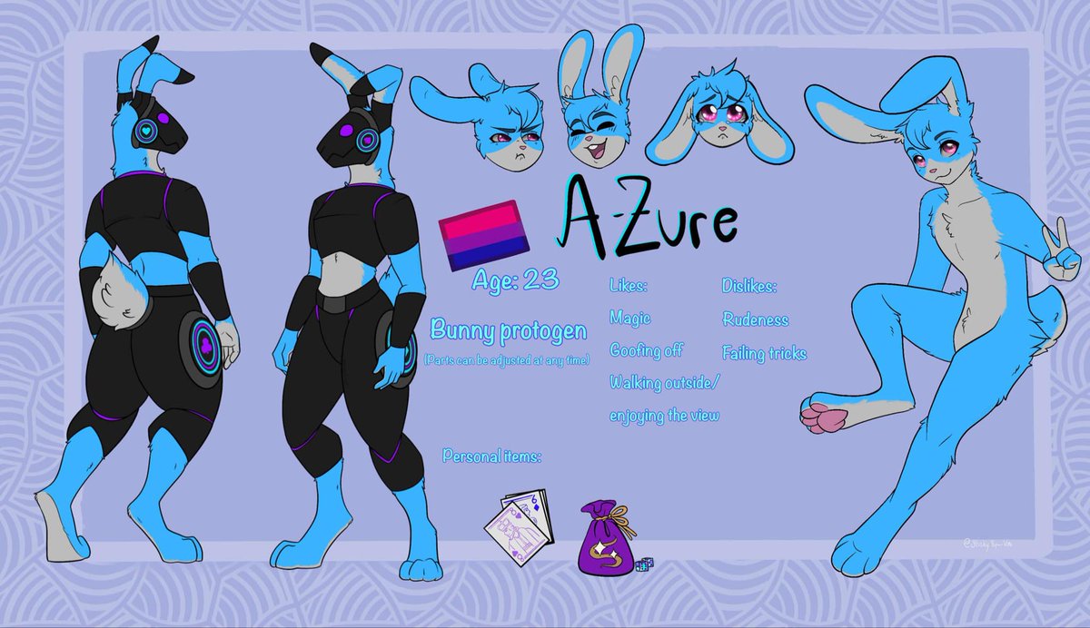 MoxyFoxyVR's tweet photo. @femboysando My 2 Fursona's and 2 it's (Mable the female one has a fursona style too) https://t.co/2kPdf8j9Ex