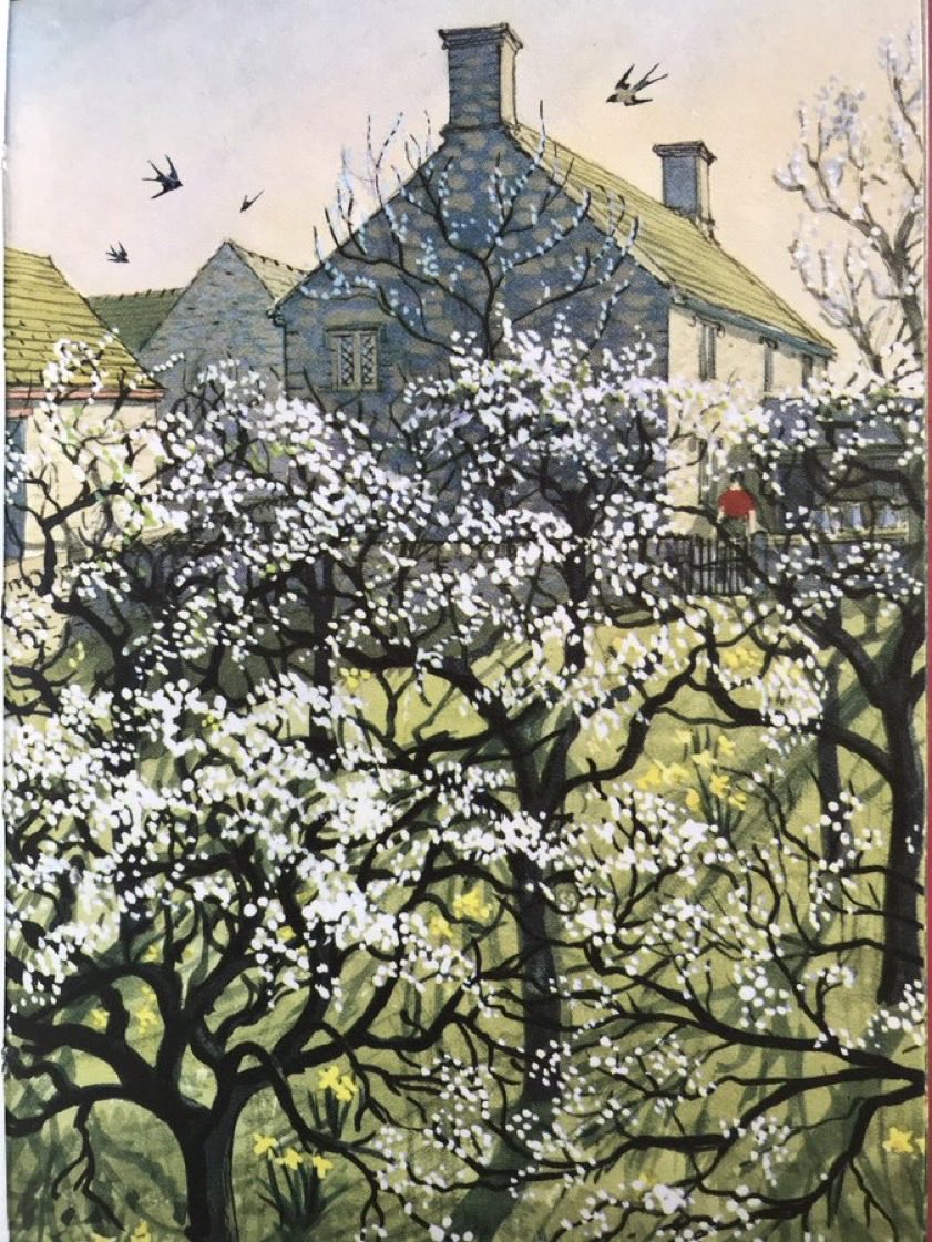 In the orchard
Artist: CF Tunnicliffe
(The Farm, 1958)