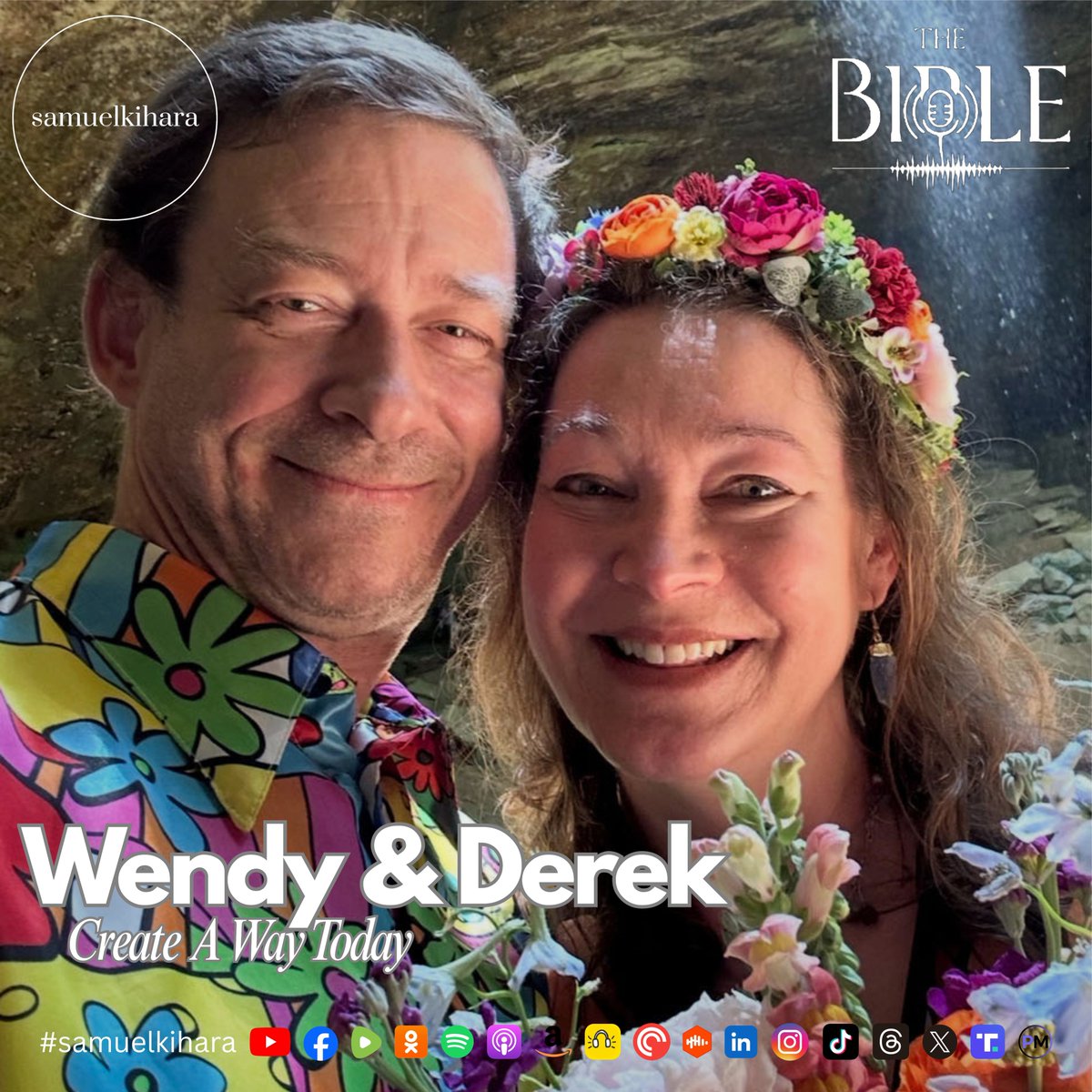 samuelkihara_sk's tweet photo. Wendy and Derek Carrick-Hadinger | Create a Way Today. (Ep107)
26.3.2026, 1814 Hrs GMT+3, Kenya / 1114 Hrs GMT-4, EDT, Ohio, USA.

🌐 https://t.co/4cIsA7hCBG

🎞️ https://t.co/rWbwgOdUU7

🎧 https://t.co/VwoiaGZh3z

#samuelkihara #thebiblepodcast #podmatch #WendyandDerek https://t.co/HxwsxOyuKw