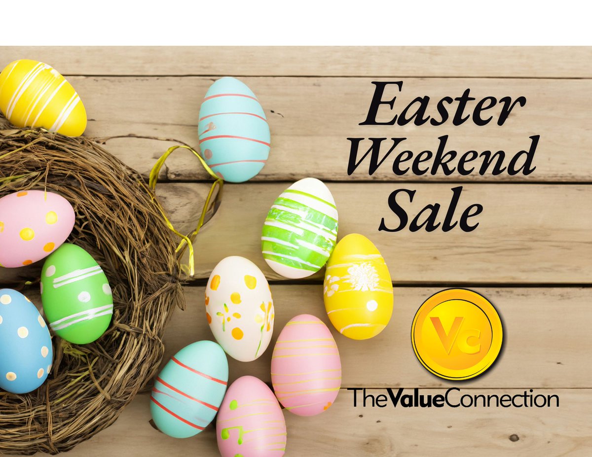 ValueConnection's tweet photo. Happy Easter! Check out our weekend sale through Monday, April 6 at noon! Order at https://t.co/6kVtfrCPwB, over the phone at 320-258-SAVE or at either of our locations, Townsquare Media or our Cashwise Waite Park office!
https://t.co/aQfY2Rv0ZH https://t.co/8oIoH1t0GW