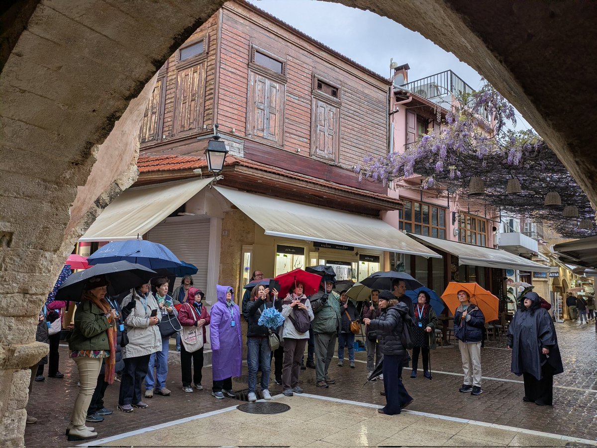 SEEC_nacional's tweet photo. Séptimo día del viaje de @SEEC_nacional  a Creta. Hoy hemos visitado Arkadi, Eleuterna, Armeni y Retimno. https://t.co/Pkr7EzYYoF