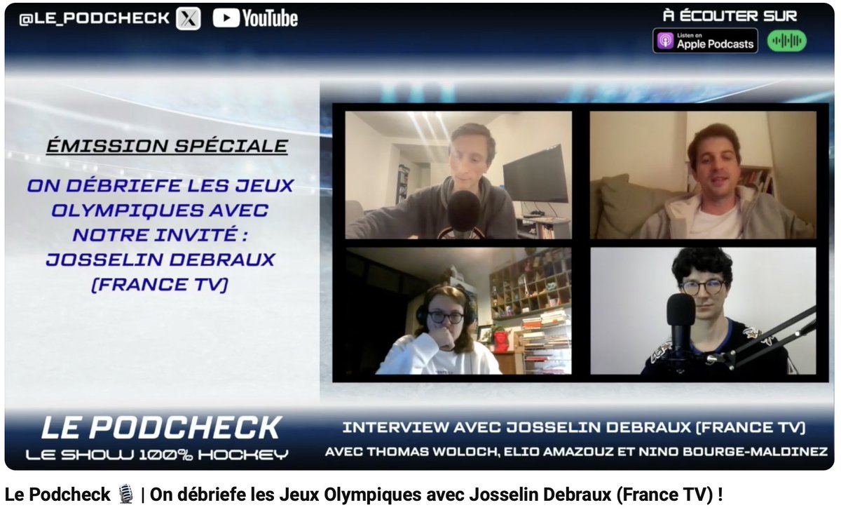 Canucks de France (dernier de la LNH 🏒) tweet media