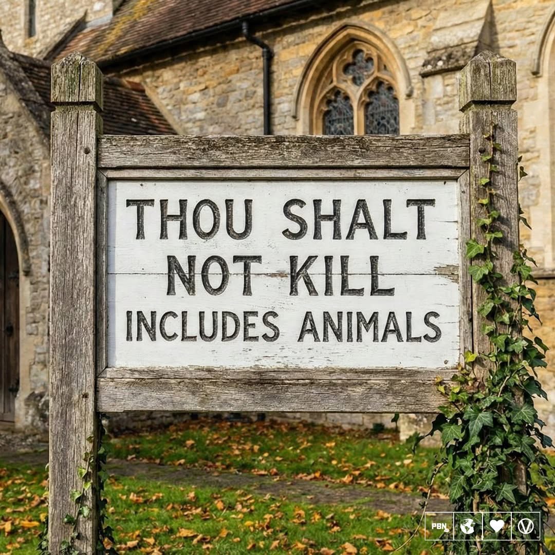 nasrene41's tweet image. #Vegan #PlantBased

Does 'Thou shalt not kill' include animals? Truthfully - what would Jesus do? Would he have aligned more with animal agriculture or veganism?