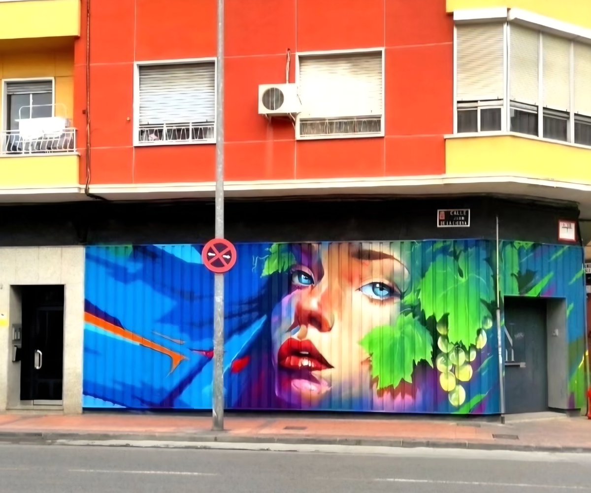 nouatre's tweet image. #streetart. #urbanart. #mural
By : Goyo 203