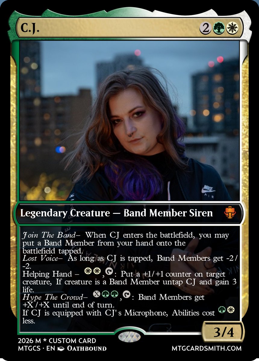 As Richard Garfield intended...

Drop us a comment if you want us to print a full set and sell these as booster packs! 

#mtgcommunity #metalhead