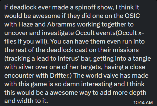 Deadlock Anonymous tweet media