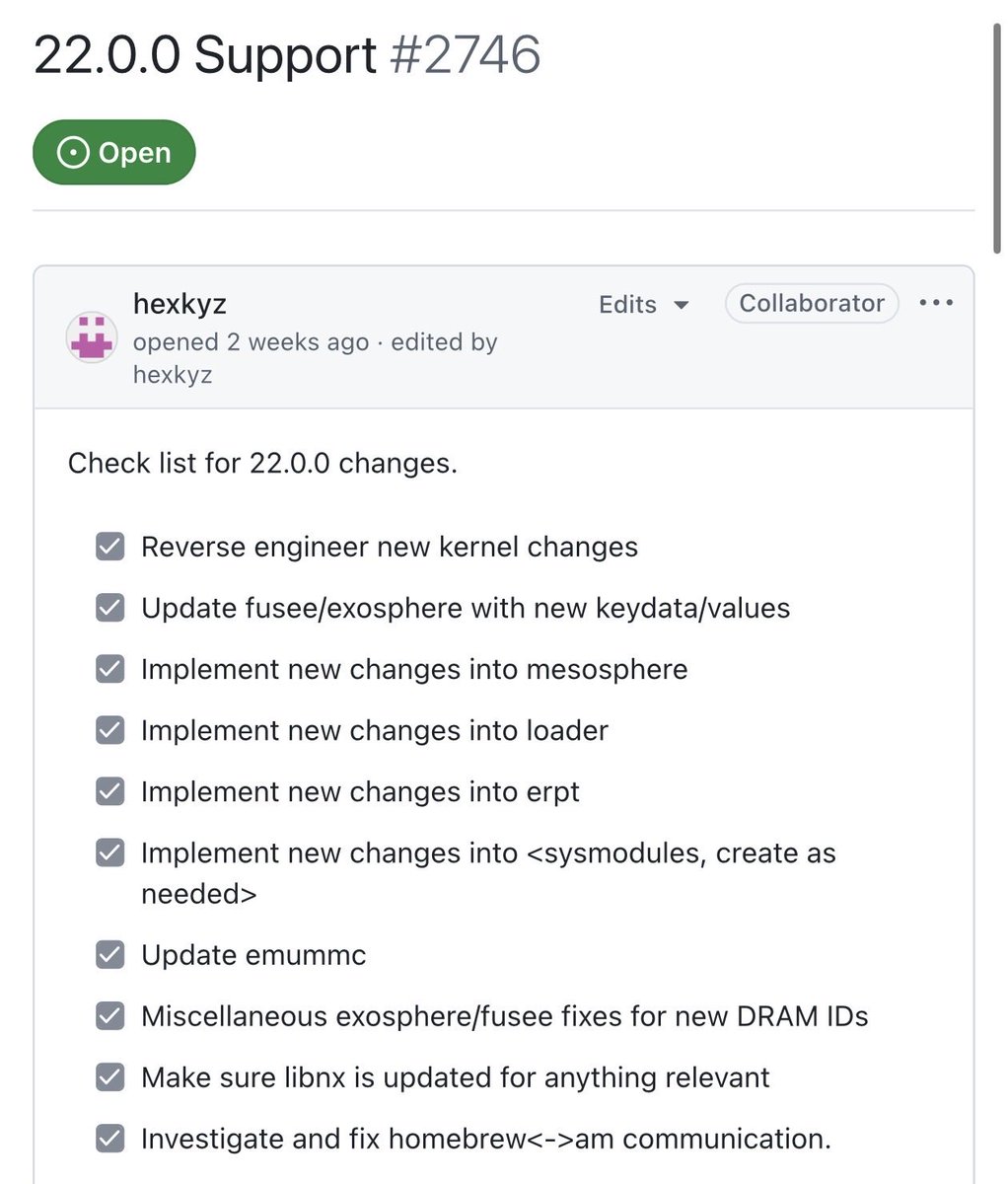 Y así termina Atmosphère para 22.0.0
Ya todo está listo.
Posiblemente salga en unas horas o minutos 👀
Atentos…