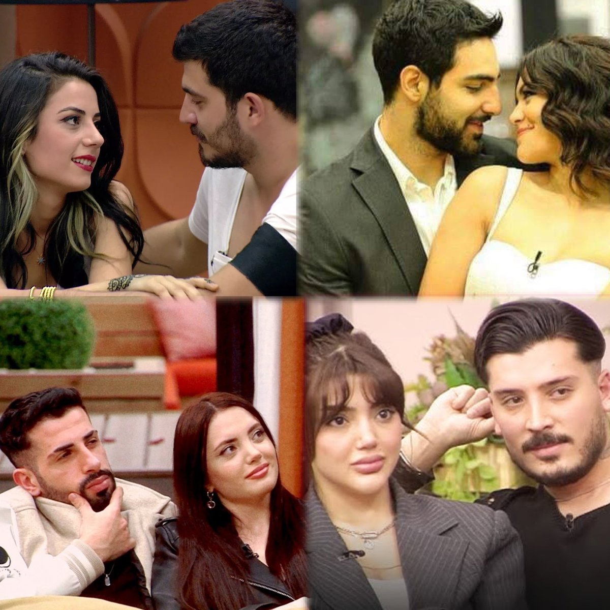 nanozihin's tweet image. HALKIN ŞAMPİYONLARI:
#NURBAT: (Boşanma olayları iğrenç) Ama yarışma da gayet sempatik ve tatlı bir çifti. Kızları var. 
#CANES: Konuşmama bile gerek yok. 
#ELSED: Kitlesi hafife alınamayacak derecede. Hala sevgililer. 
#BUSMER: Evliler. Mükemmel bir çiftler. 

#kısmetseolur