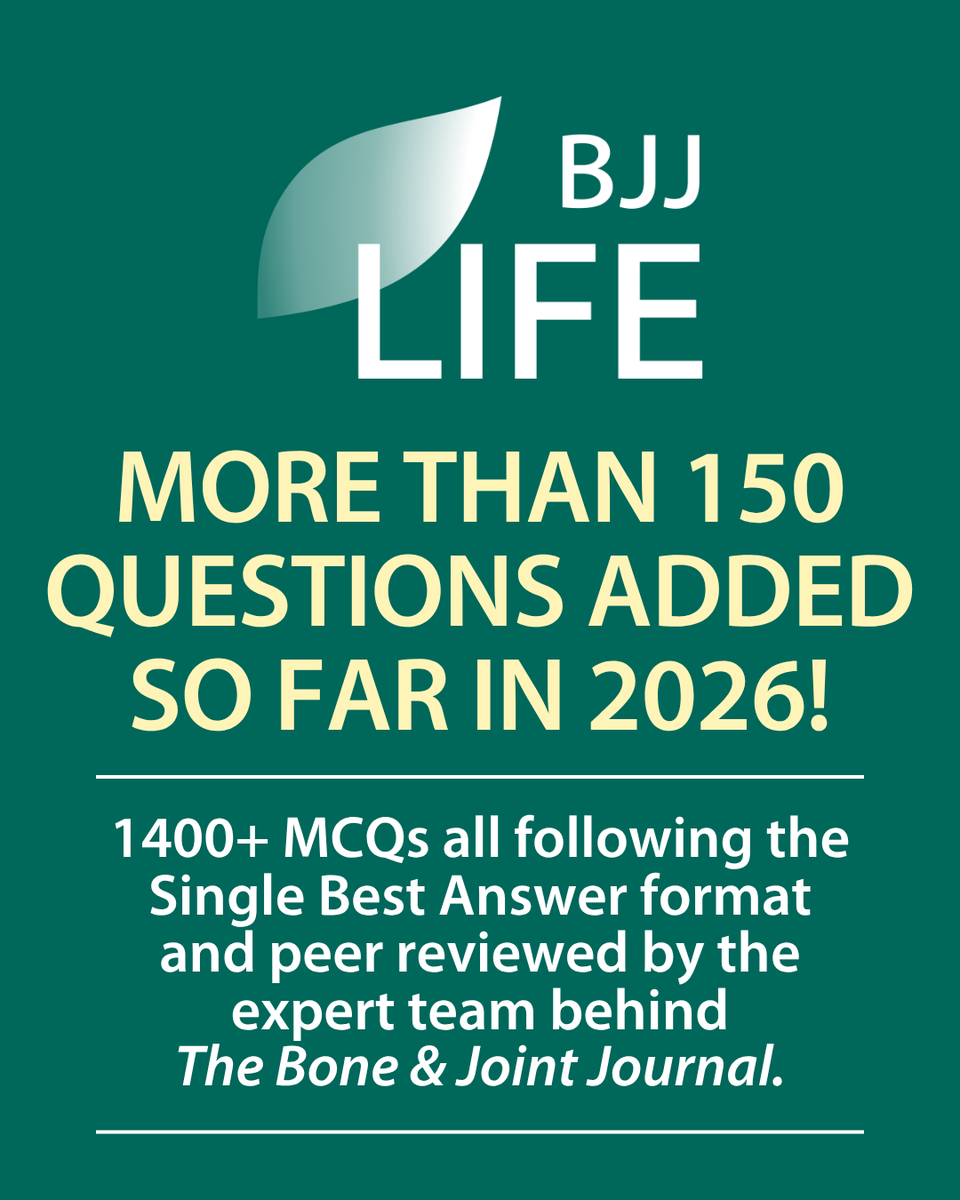 The Bone & Joint Journal tweet media