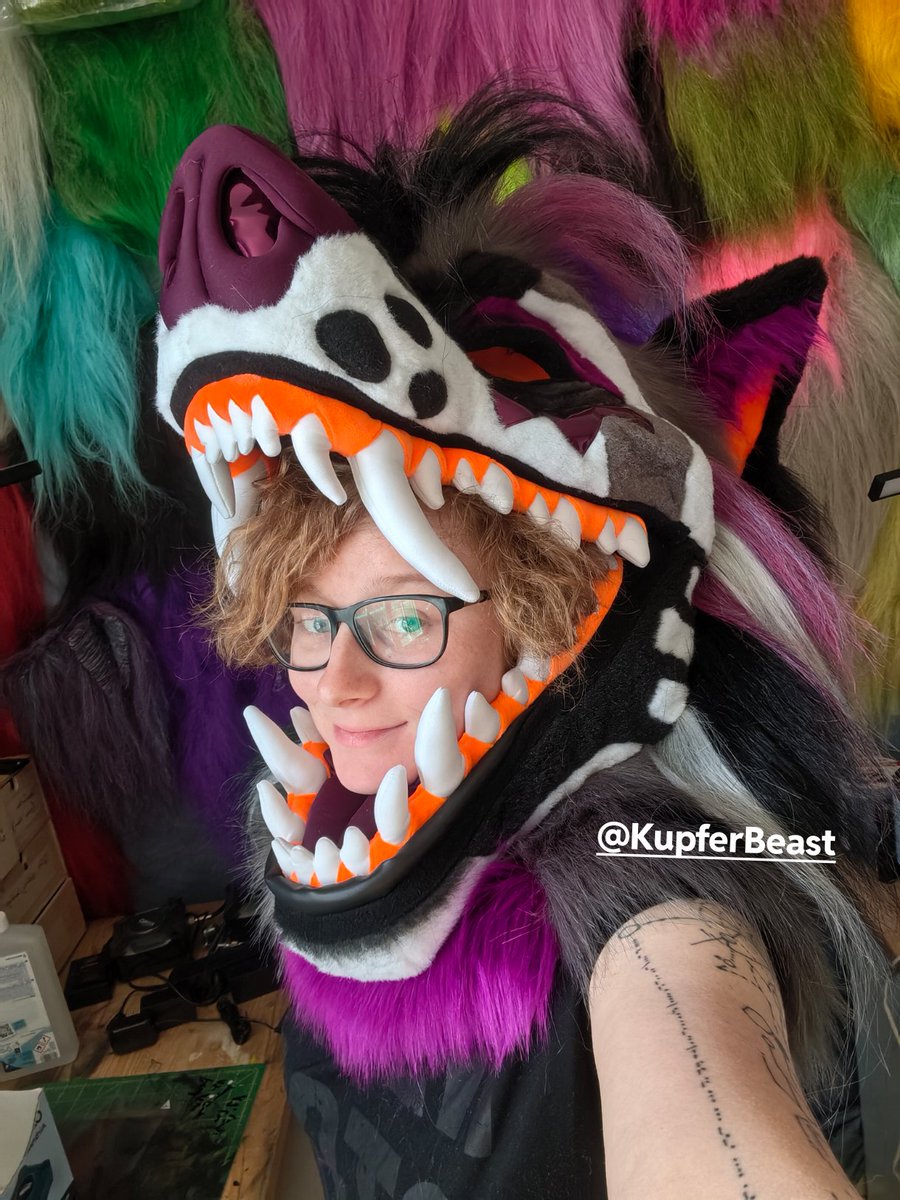 This Head is finished and ready to eat his owner!