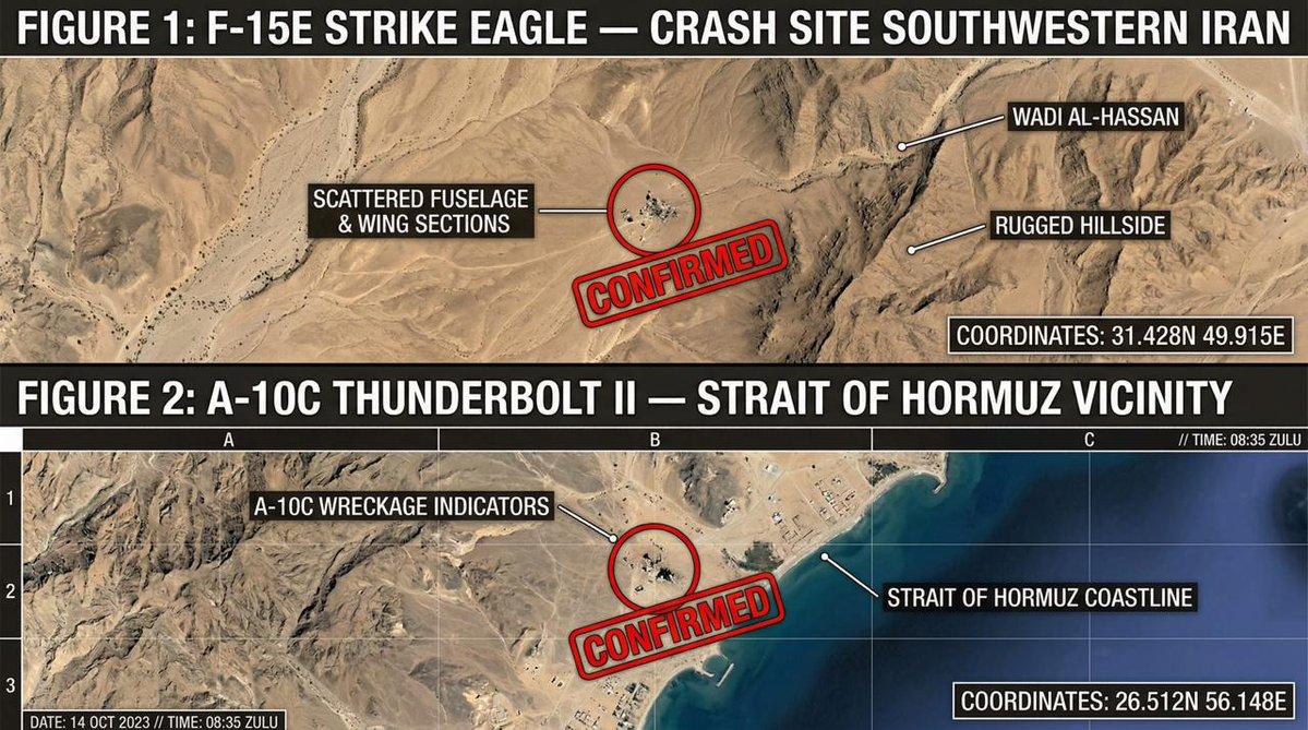 🚨🚨🚨 IRAN JUST CHANGED EVERYTHING ON DAY 35 🚨🚨🚨

Let me give you the numbers first.

F-15E Strike Eagle — SHOT DOWN 💀
A-10C Warthog — SHOT DOWN 💀
Black Hawk helicopter — REPORTEDLY SHOT DOWN ⚠️
One crew member MISSING in hostile territory 💀
IRGC hunting him on the ground