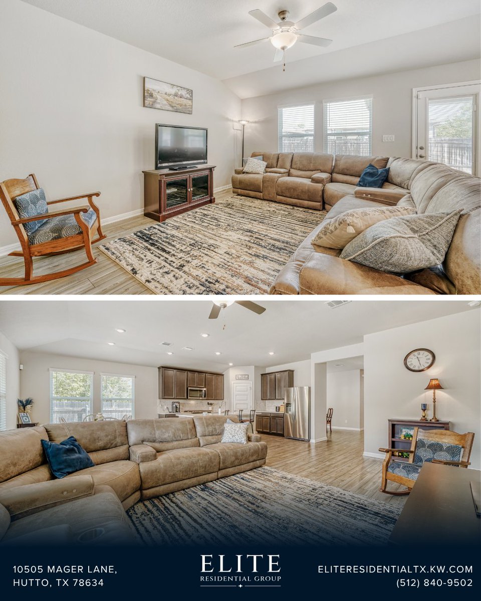 GregCarlsonATX's tweet photo. Just listed in Hutto 📍
4 bed | 3 bath | 2,302 sqft

Built in 2023 with modern finishes, open layout, and end lot privacy!

DM for details or private showing:
512 840-9502
greg@carlsongroupatx.com

#HuttoTX #AustinRealEstate #NewListing #TexasHomes https://t.co/Zms6BwlkxG