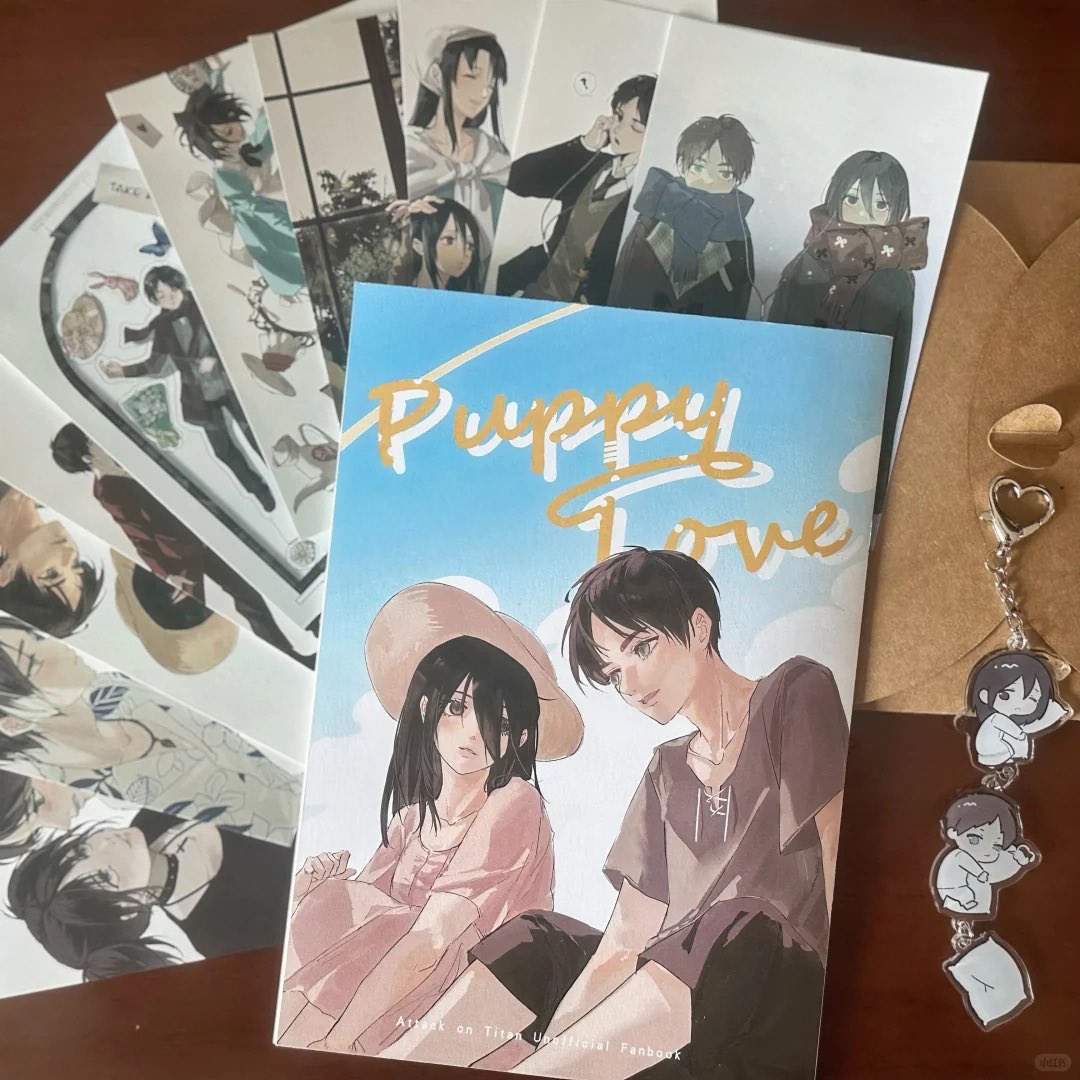 QuartzFanClub's tweet photo. yngshn’s #eremika postcard set is finally here!
From sketch to color, @yngshn472294852 put a lot of care into each piece—trying to capture that quiet, complicated tenderness between them.

Feel free to check the link in the comment if interested

#エレミカ #エレン #ミカサ #aot https://t.co/LMnhcxOyka