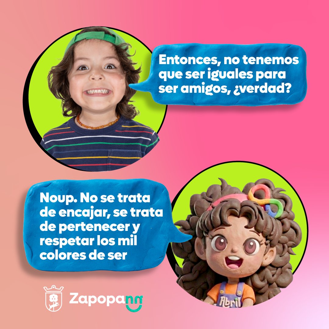 En la Ciudad de las niñas y niños acompañamos los mil colores de ser. 

Porque sabemos que ver el mundo de muchas formas es una manera de aprender, respetar e incluir. 

En Zapopan, todas las niñas y niños tienen un lugar.