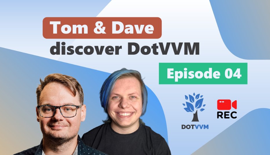 DotVVM tweet media
