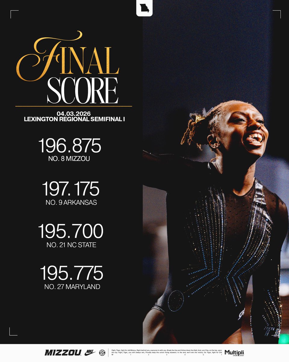 Mizzou Gymnastics tweet media