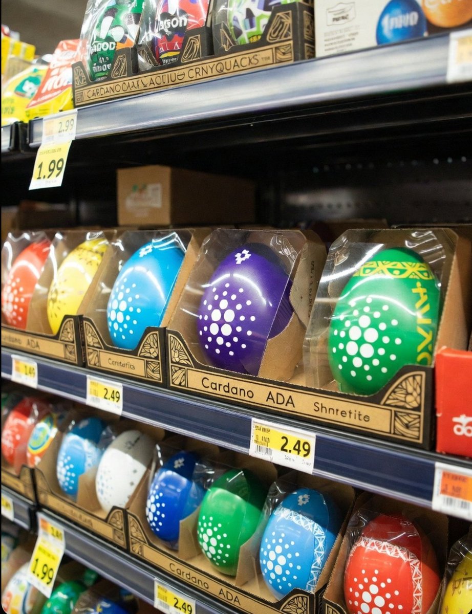 CryptoIRELAND1's tweet photo. I want a Cardano egg for easter 🐣 https://t.co/1vmPert5p2