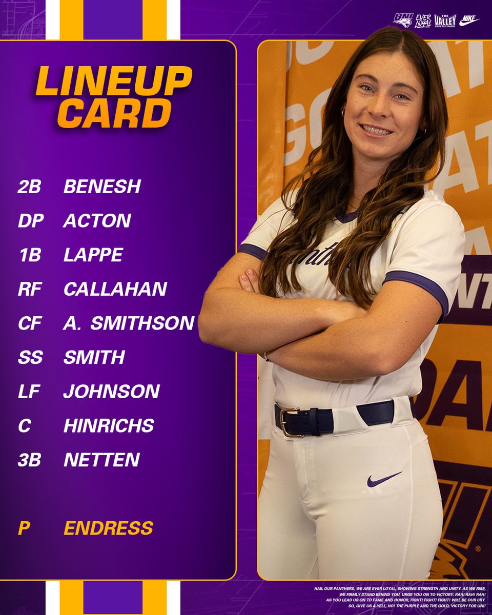 UNI Softball tweet media