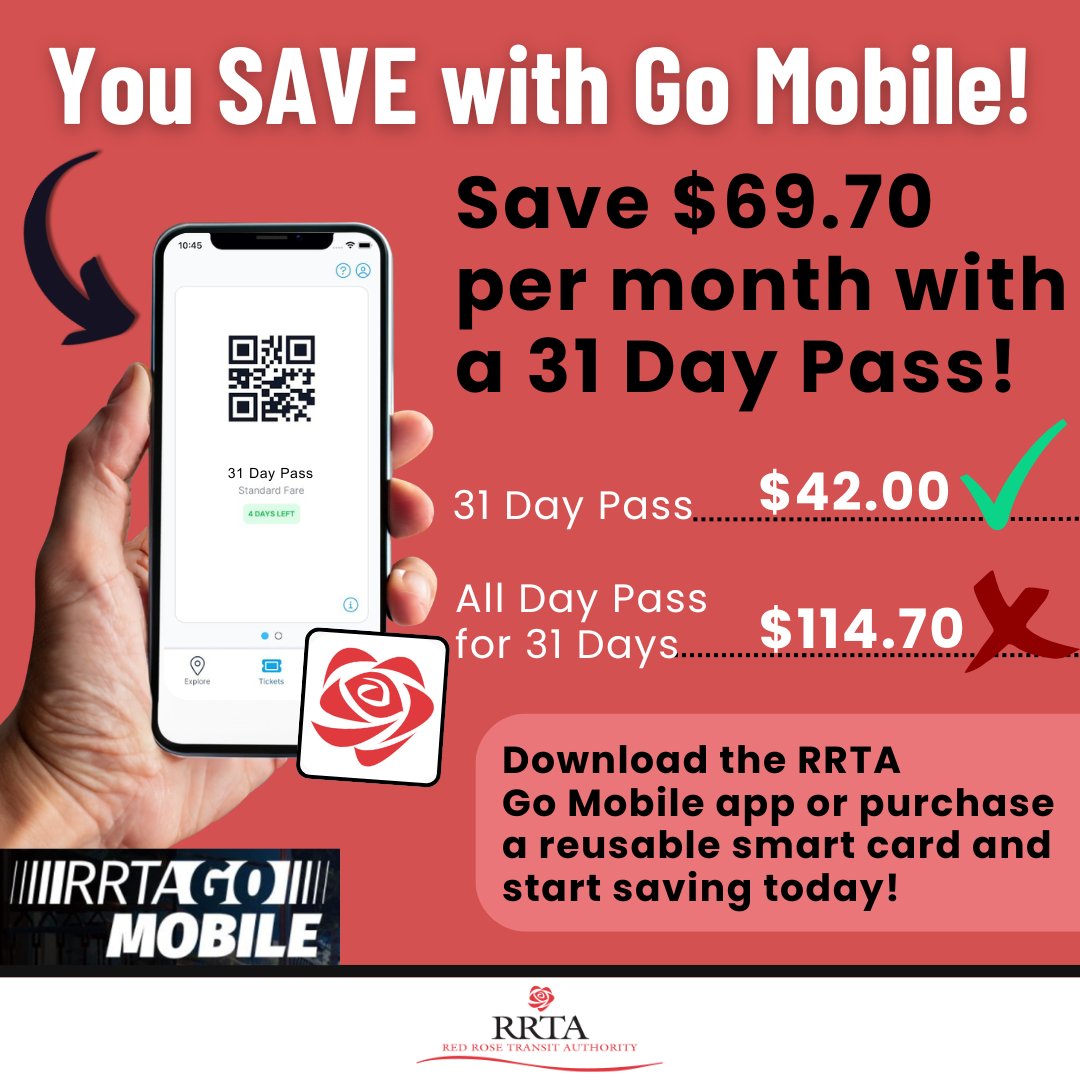 Red Rose Transit tweet media