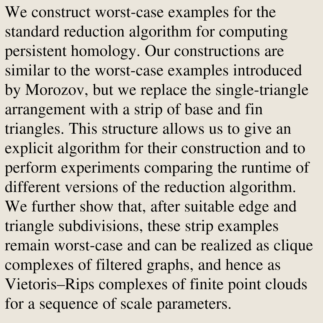 Algebraic Topology Papers tweet media