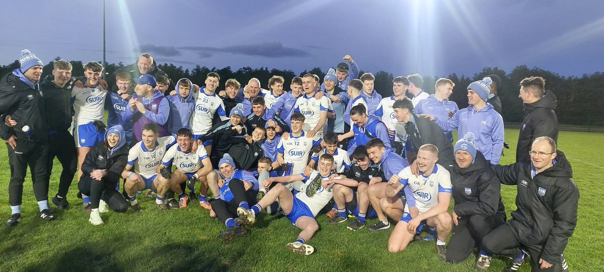 WaterfordGAA's tweet photo. Well done to our u20 Footballers 💪💪 https://t.co/AZK05t9AFH