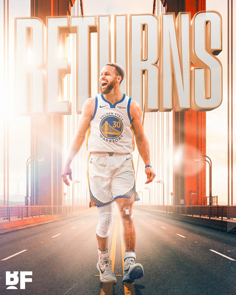 BREAKING: Warriors star Stephen Curry is expected to RETURN for Sunday’s game against the Houston Rockets after missing over two months and 27 consecutive games due to a persistent knee injury 🚨

(via Shams)