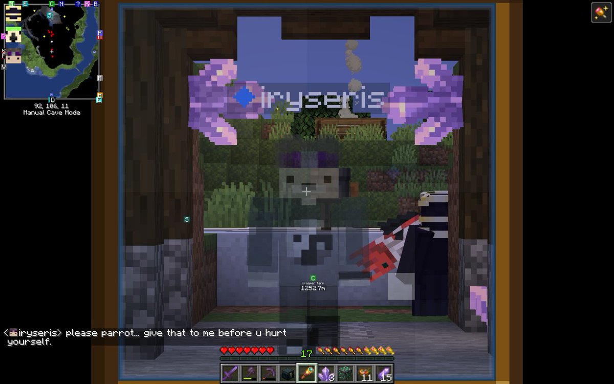 spoketism's tweet photo. it's like wifies is still here with us #EchoSMP https://t.co/QuXAnjJ9Gn